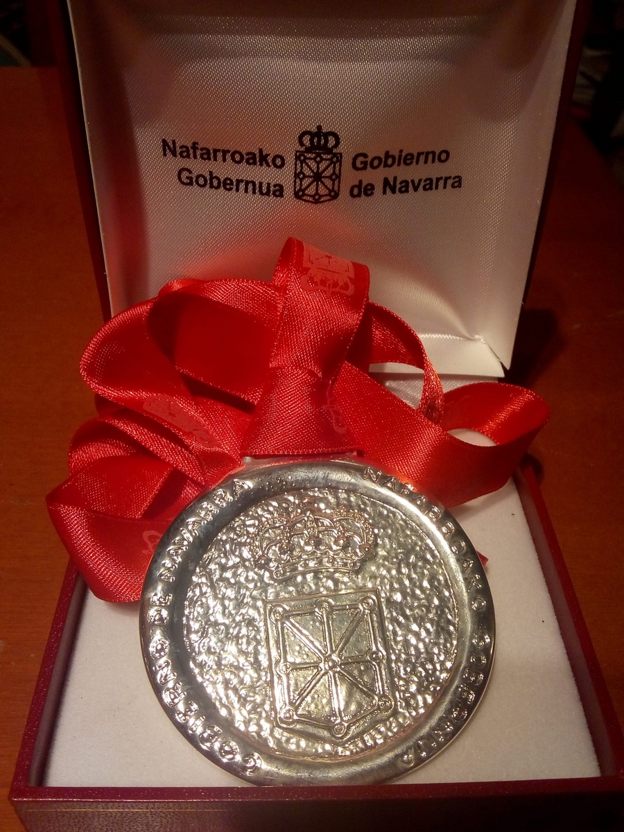 Medalla de Plata para Arantza Meca y Mención de Honor para Miren León. Pamplona 27-11-19